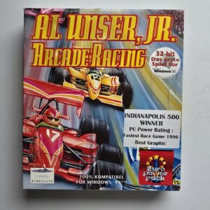 Al Unser, Jr. Arcade Racing - Big Box 10/10!