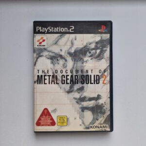 The Document Of Metal Gear Solid 2 NTSC-J