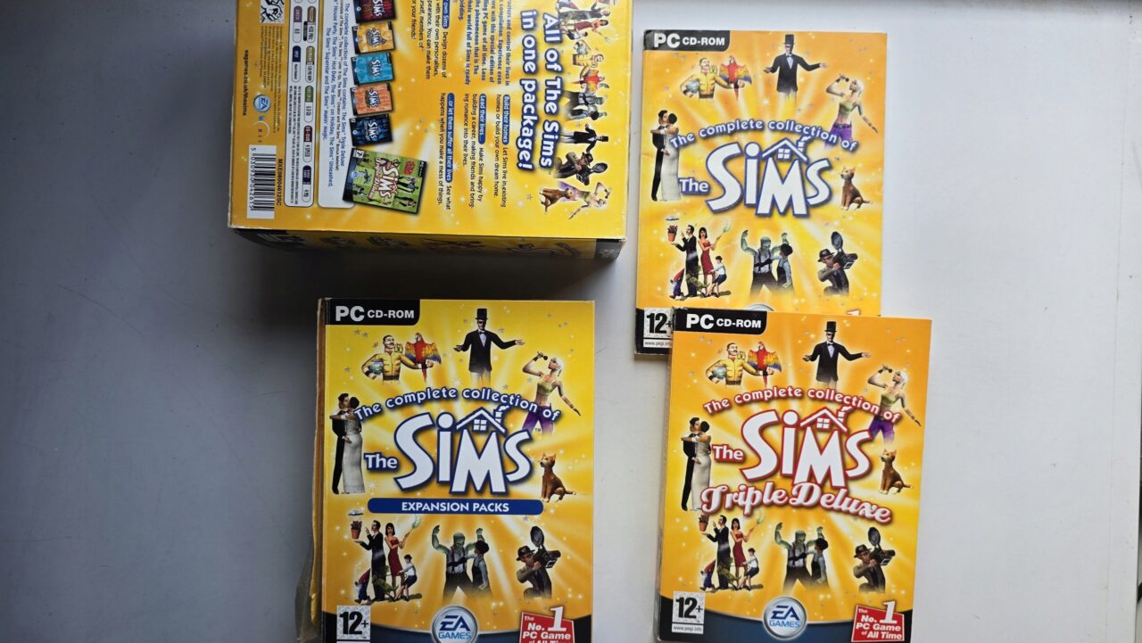 Sims Games Collection The Complete Collection Of Sims - Sztuka Gier