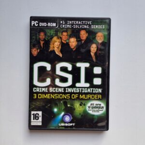 CSI 3 Dimensions Of Murder